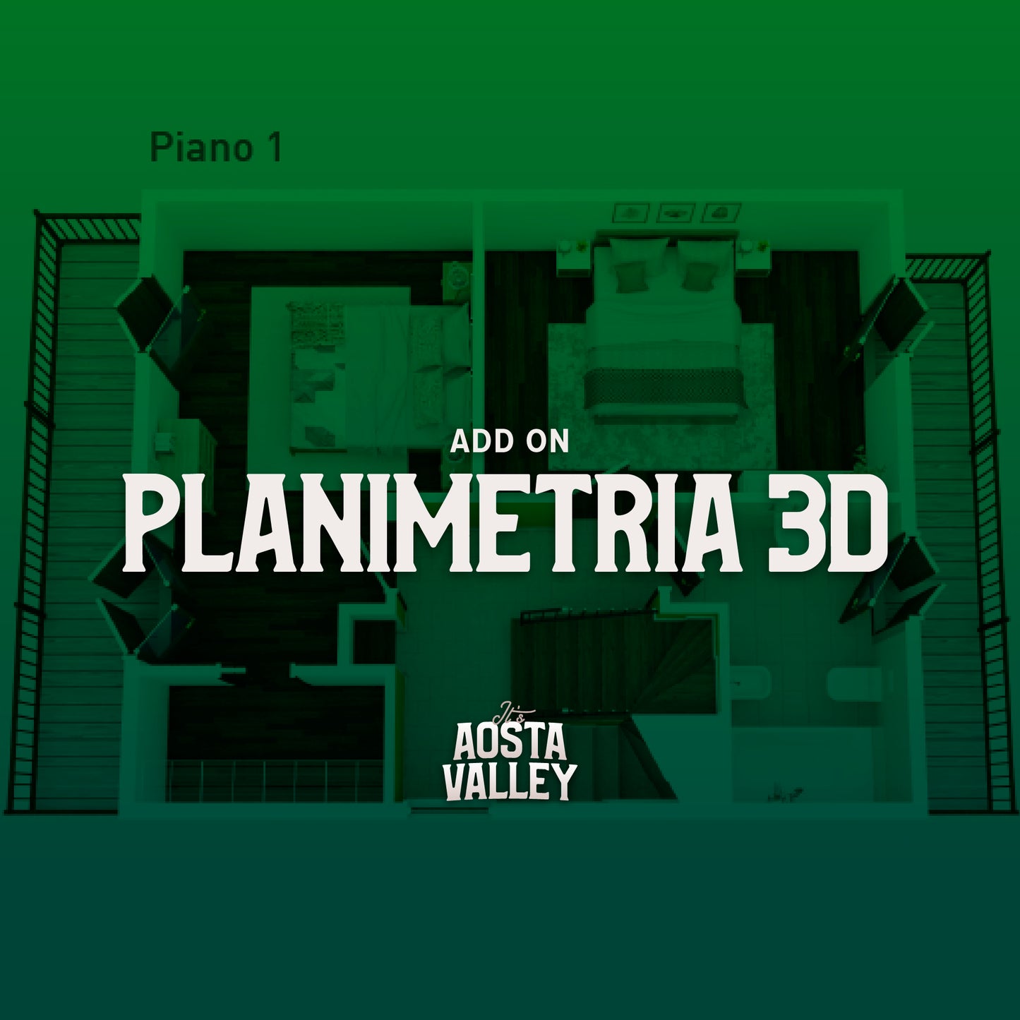 Planimetria 3D Personalizzata