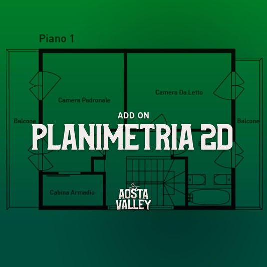 Planimetria 2D Personalizzata